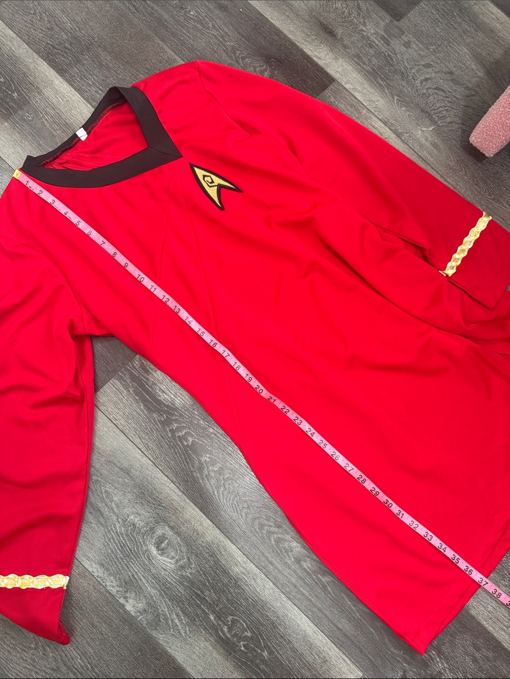 Women’s Red Star Trek dress size XL - Picture 7 of 10